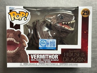 Funko Pop Vinyl Figure House of the Dragon Vermithor #29 With Pop Protector!
