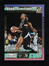 2025 Panini Donruss WNBA Road to the Finals 245/499 A'ja Wilson #7 1qv7