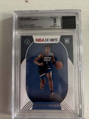 2020-21 Panini NBA HOOPS - Anthony Edwards #216 (RC)
