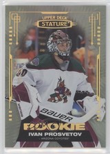 2021-22 Upper Deck Stature Rookies Photo Variant 28/99 Ivan Prosvetov #123 1f9q