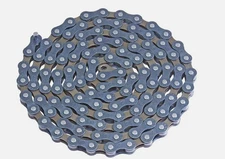 YBN Bike Chain 6-7 Speed MTB Road, Navy/Blue/Brown (Master Link Included)