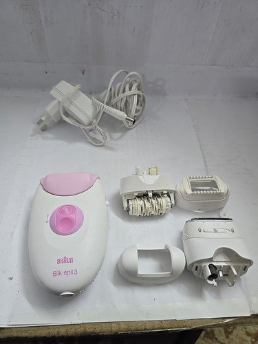 Braun SE3 000 Silk Epil 3 White and Purple Made in Germany