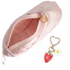 Pink Ballet Dance Shoe Makeup Bag Recital Gifts for Girls Women, Ballerina Sl...