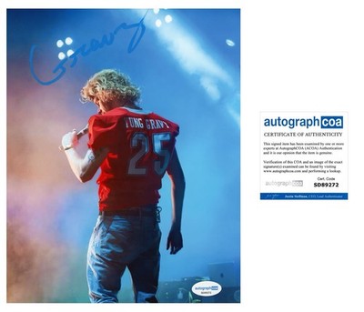 YUNG GRAVY SIGNED AUTOGRAPHED 8x10 PHOTO OOPS! CASANOVA BETTY - ACOA COA
