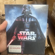 2011 Star Wars The Complete Saga Blu-ray 9-Disc Boxed Set New Sealed
