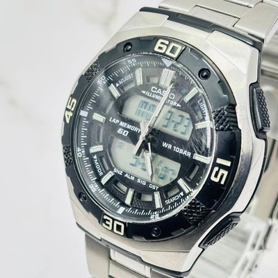 CASIO AQ-164W Men's Watch Analog Digital Chronograph 41mm