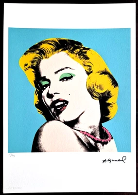 Andy Warhol - 50x35 cm - Limitierte Auflage Nr. 83/125 - Bild 1 von 4
