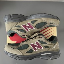 New Balance Teddy Santis x 990v3 Sneakers Olive Green, Size 13, Made in USA