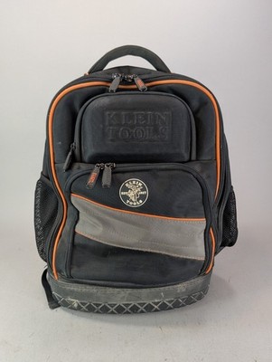 Klein Tools Tool Backpack Black Orange 18'' Bag