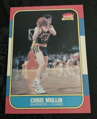 Chris Mullin #77 1986 Fleer card