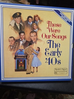 Vintage Vinyl Collectors Set, These Were Our Songs The Early 40's Collectors...