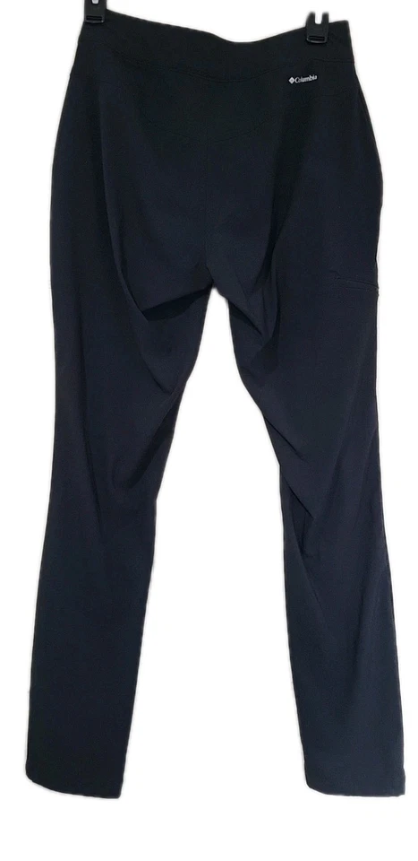 Columbia女式4/36远足裤黑色拉链口袋弹力 — 第 3/4 张图片