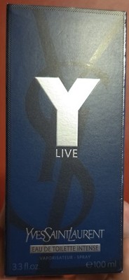 Yves Saint Laurent YSL Y Live Eau De Toilette Intense 100 ML/3.3 FL OZ Rare!