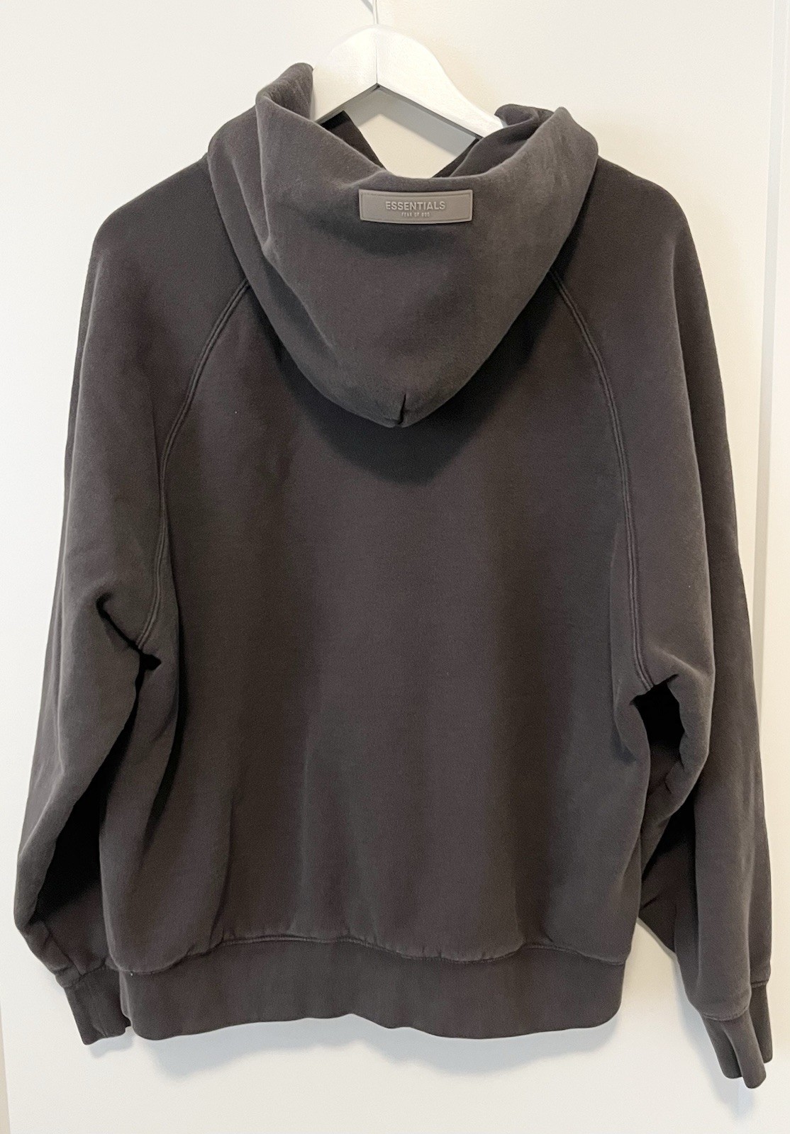 Fear Of God Essentials Iron Hoodie Sweatshirt Authentic Gray Men’s Size M thumbnail 5