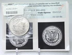 Rare 1884-O $1 Silver Morgan Dollar ANACS MS 63/63 Photo Certificate #8838