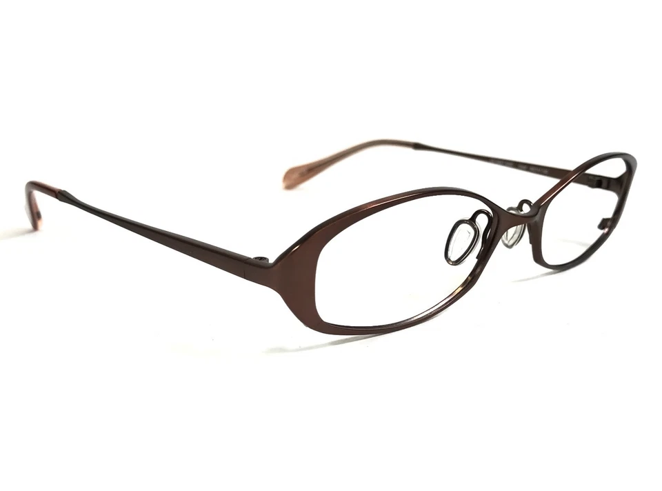 Oliver Peoples 眼镜框 OV1084T 5050 Carel 棕色椭圆形全边 50-17-135 — 第 2/4 张图片