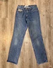 VTG Sasson Women  s High Rise Tapered Straight Leg Jeans SZ 4