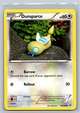 Dunsparce 68/108 XY Roaring Skies Pokemon Card Colorless Basic Burrow Rollout