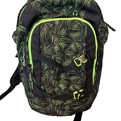 Satch Schulrucksack match Green Bermuda Backpack Expandable