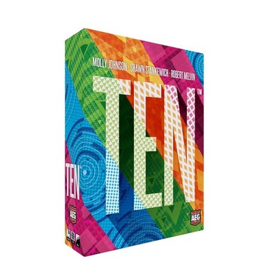 AEG Ten | Push Your Luck Card Game for The Whole Family | from The Creators of P
