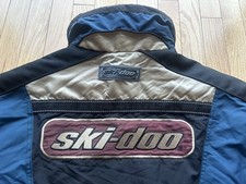 Men's Vtg 1990s SKI-DOO Challenger Team Bombardier Snowmobile Coat Jacket Size-L