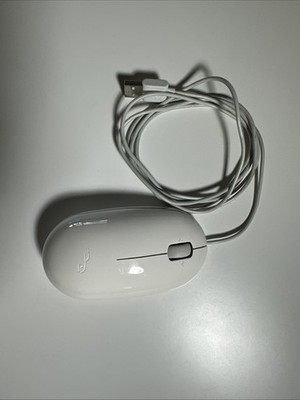 Rocketfish iMac/PC Optical Mouse RFAFMSE White USB Wired - Used, Tested