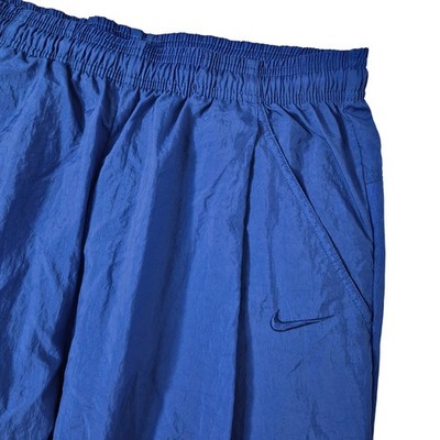 Vintage Nike Track Pants Mens Large Blue Swoosh Nylon Windbreaker Joggers 90s