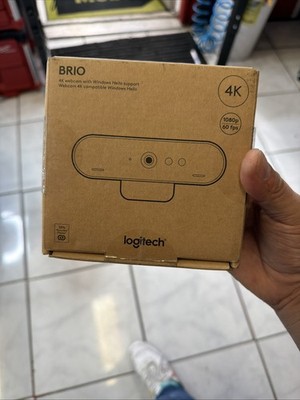 Logitech 960-001105 Web Camera (BRIO) New Sealed In Box