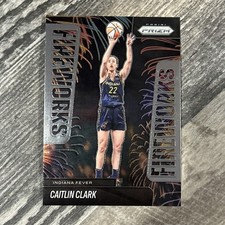 2025 Panini Prizm WNBA Caitlin Clark Fireworks Insert #9 Fever