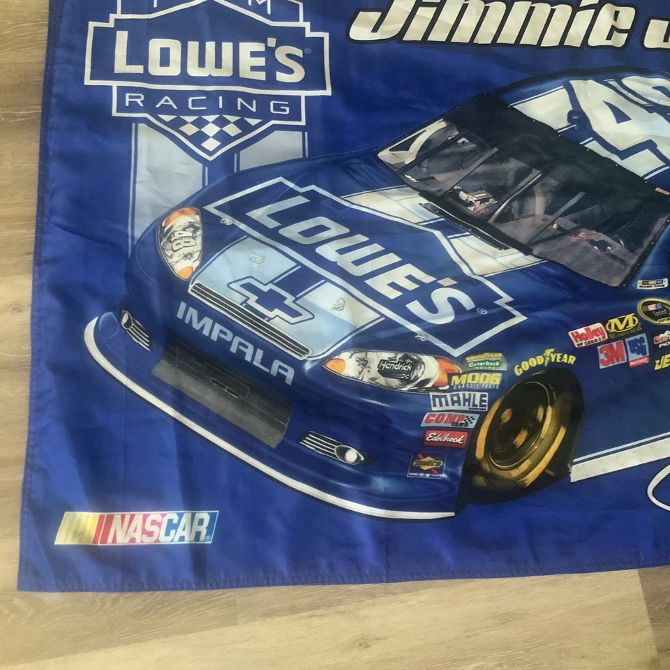 吉米·约翰逊 #48 3x5 赛车旗赛车运动双面复古亨德里克赛车运动 — 第 2/4 张图片