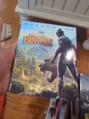 Black Panther Marvel Blu Ray With Gallery Book