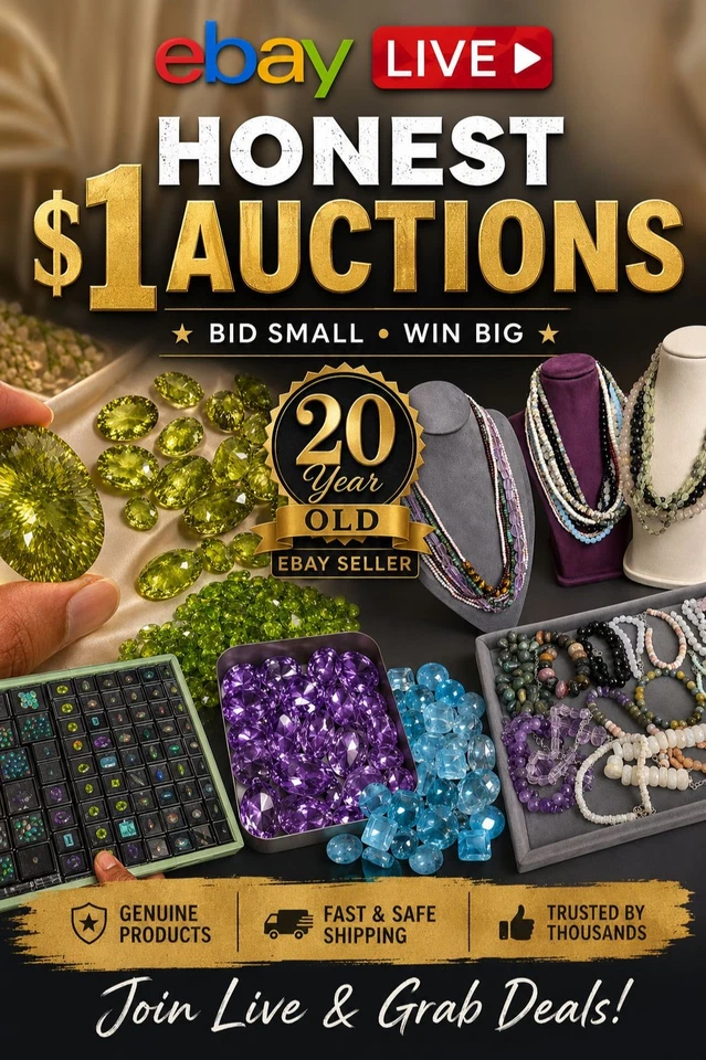 🔥 GEMSTONE LIVE! Flash $1 Deals | beads, Gemstones & More