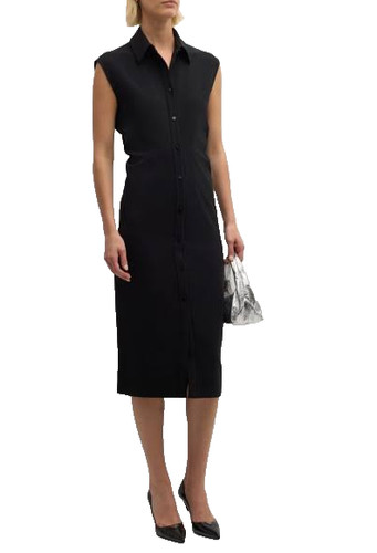 Max Mara Studio women's Sughero Black Dress - size 4 / 38 - retail $675