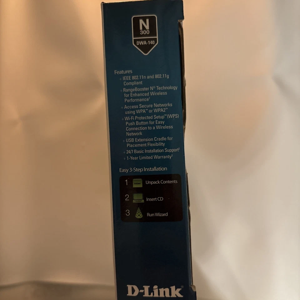 Adaptador USB D Link Range Booster DWA140 N300 abierto. Funciona excelente Foto 2 de 4