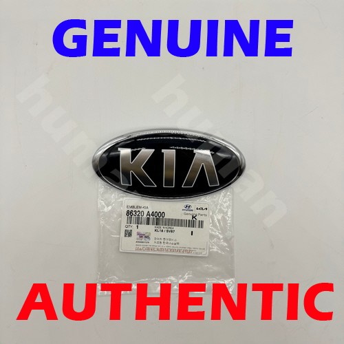 Original Oem Front KüHlergrill Emblem Badge FüR 2017-2022 Kia Sportage 86320A...-image