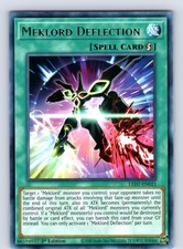 Meklord Deflection Rare 1st Edition LED7-EN021 LP