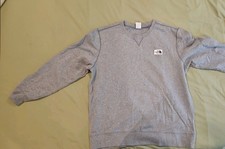 THE NORTH FACE HERITAGE PATCH CREW SWEATSHIRT X-LARGE HEATHER GREY