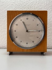 Tischuhr Junghans Original Design Max Bill 1960er  Midcentury Modern