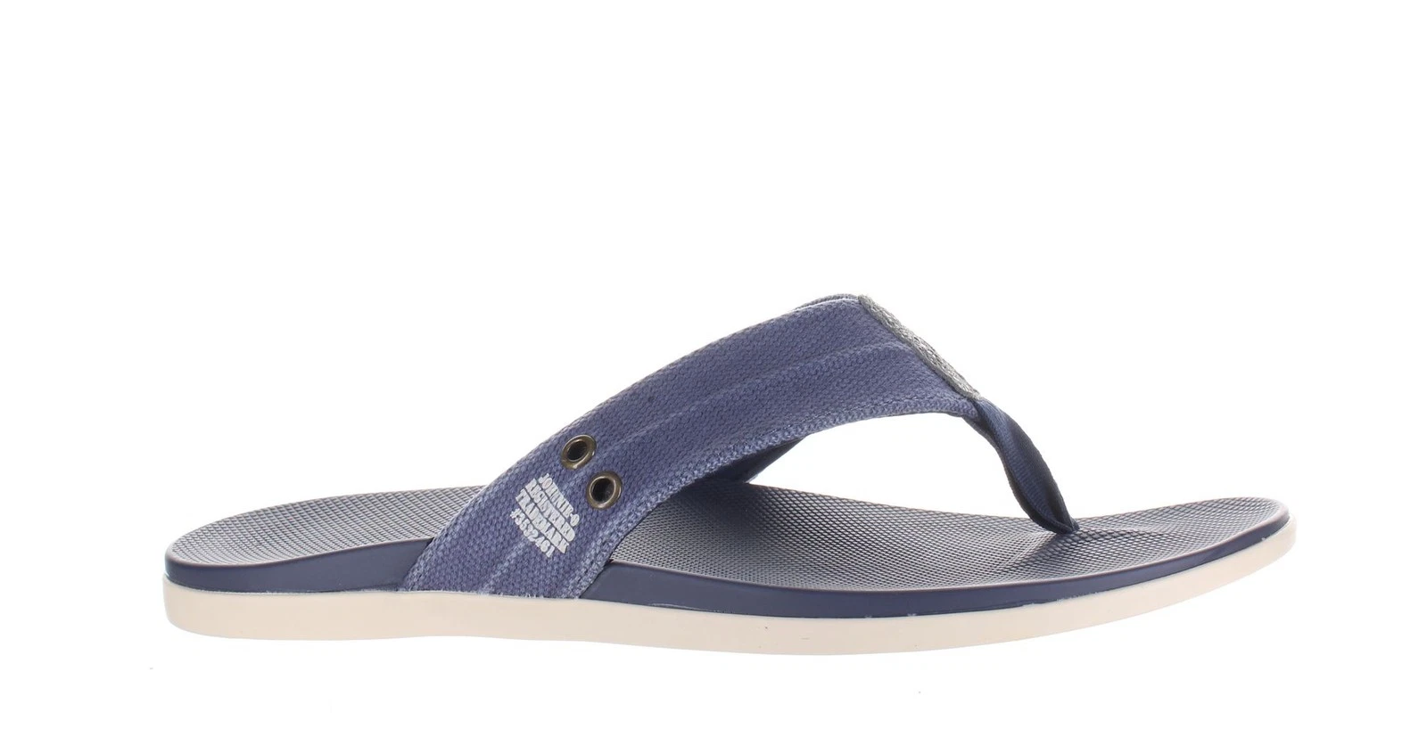 Johnnie-O Mens Portside Blue Flip Flops Size 12 (7781795) JG-7781795