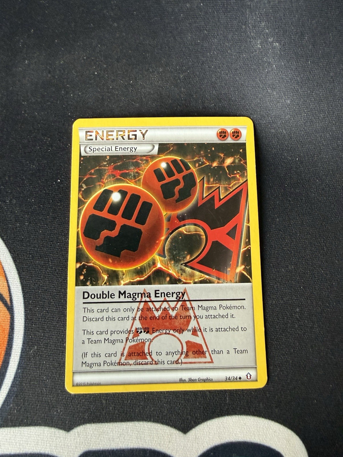 Double Magma Energy 34/34 Uncommon Double Crisis Pokemon