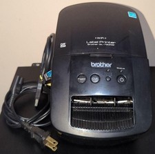 BROTHER QL-720NW DIRECT THERMAL WIRELESS BARCODE LABEL PRINTER USB cables