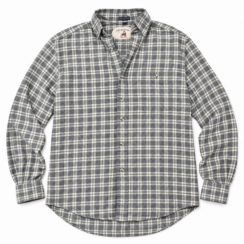 G.H. Bass, Vintage G.H. Bass & Co. Men’s Plaid Button Down Shirt Size 17 34/35 Cotton