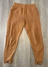 Carhartt Youth Boys Brown XL 18-20 Logo Sweatpants Jogger BN8407-B