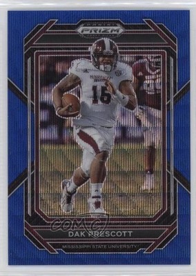 2023 Panini Prizm Draft Picks Blue Wave Prizm 243/249 Dak Prescott #20 07lk