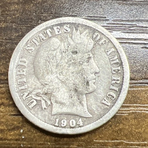 1904 Barber Dime Good Coin Complete Your Set Actual Coin Checkout All My Dimes