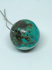 Tibetan Turquoise Round Beads - Natural Smooth Gemstone Beads