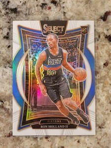 2024-25 Panini Select Ron Holland II  #74 RC White Prizm Concourse /149