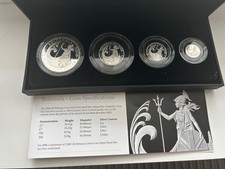 2008 Silver proof Britannia (4) Set