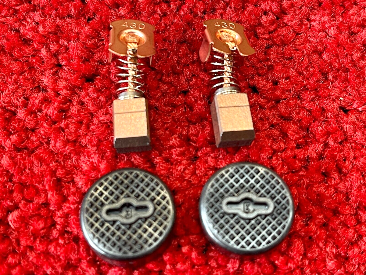 Mga Carbon Brush Para sa Makita 6339D Drill – Set ng 2 Pamalit – May Tampok na Auto Stop – 7x7.4x9.5mm