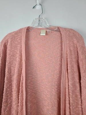 Roxy Womens Cardigan Size Small Peach 